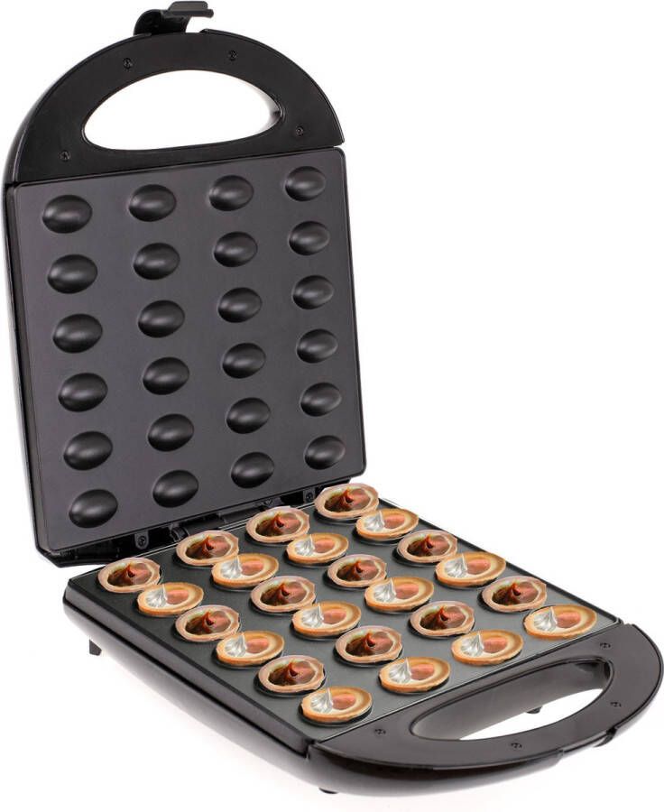 Adler Wafelijzer notenrooster 24 stuks max 1600W zwart AD 3039b