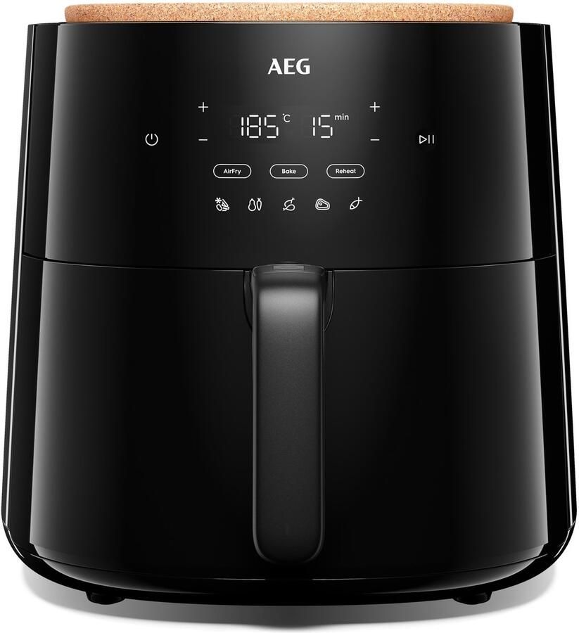 AEG AAF7B Enkel 6 8 l 1800 W Heteluchtfriteuse Zwart