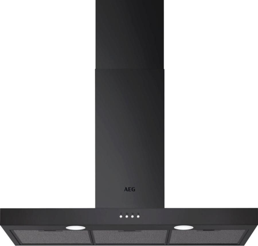 AEG DBE3951R Muurmontage Zwart 600 m³ uur