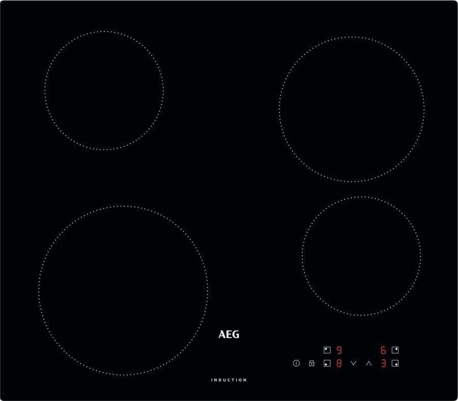 AEG IB6420ACB 5000 Inductie Zelfvoorzienende inductiekookplaat 60 cm Boosterfunctie