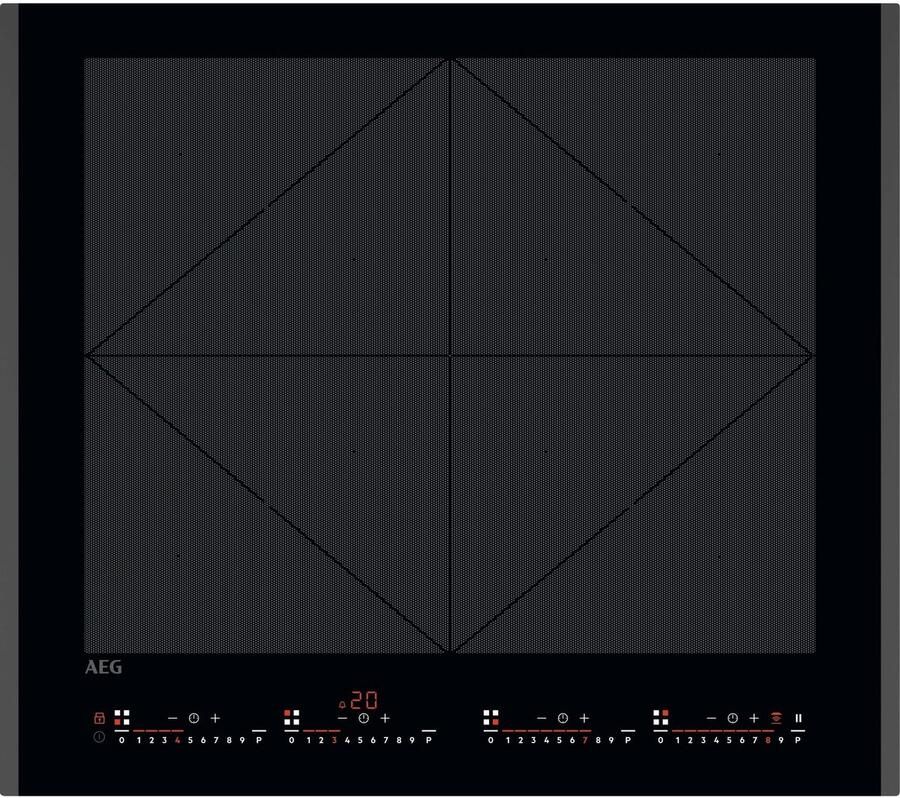 AEG Inductiekookplaat TR64IT00FB 4F 7350 W