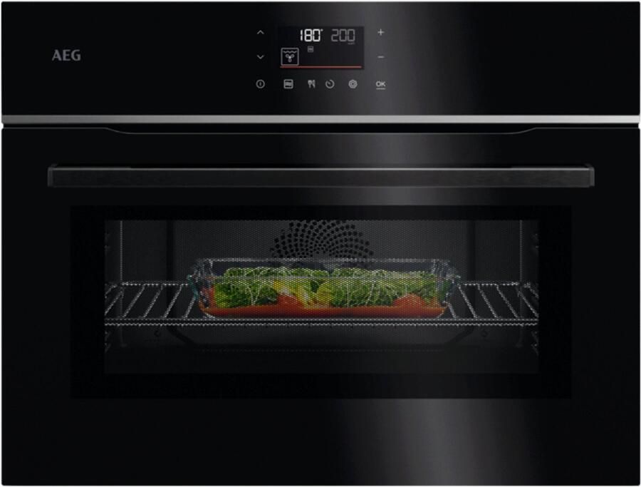 AEG TK6NK40PB Inbouw oven met magnetron Zwart