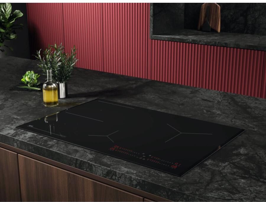 AEG TI84IB1FFB Zwart Ingebouwd 78 cm Inductiekookplaat zones 4 zone(s)
