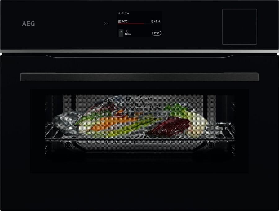 AEG TP8SK72WB 8000 serie SteamPro Inbouwoven MealAssist Hetelucht- en stoomoven