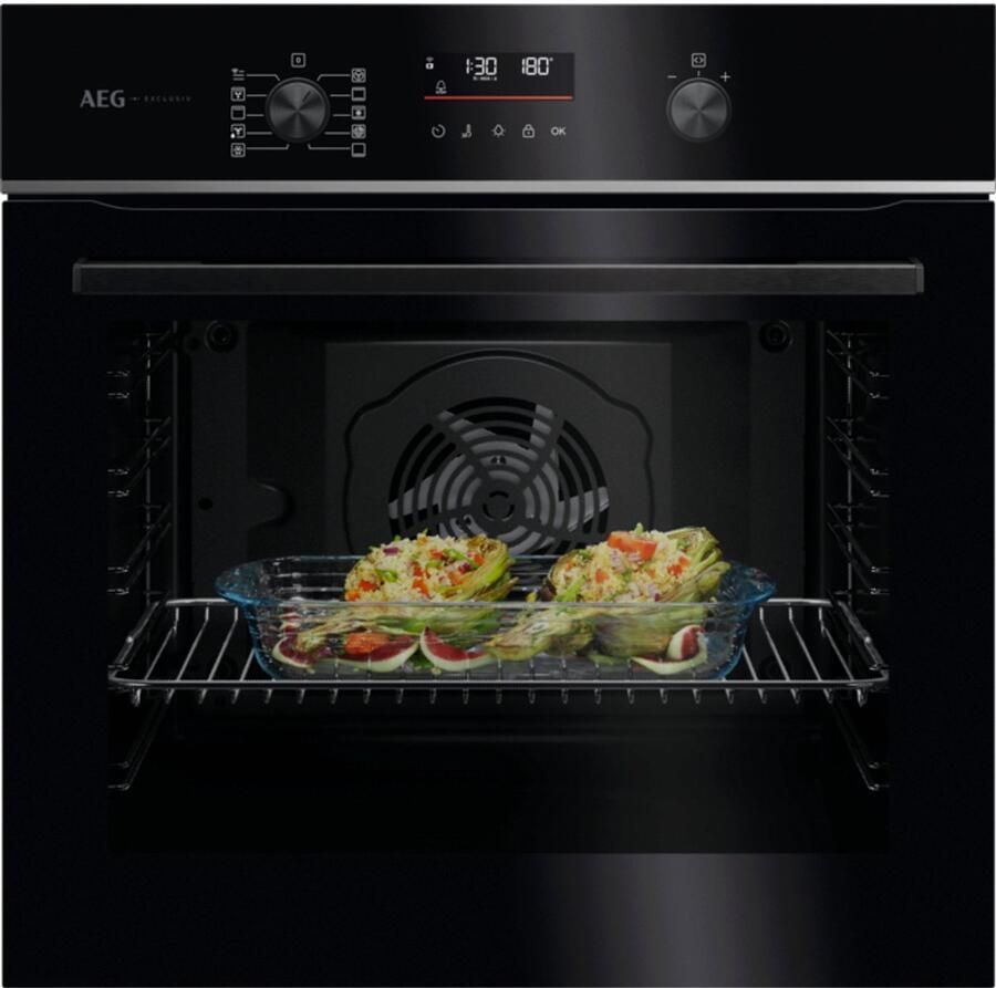 AEG TU5PB401SB @ Inbouwoven Hetelucht Oven Pyrolyse Zelfreiniging SurroundCook A++ Max Volume 72 L - Foto 1
