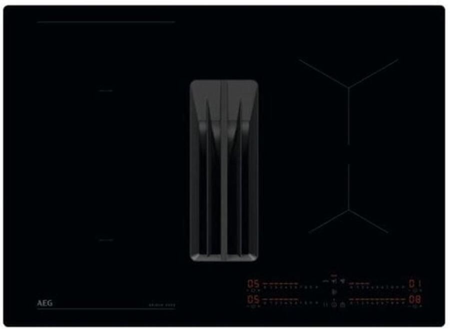 AEG XUB6745CB Inductie kookplaat met afzuiging 70 cm