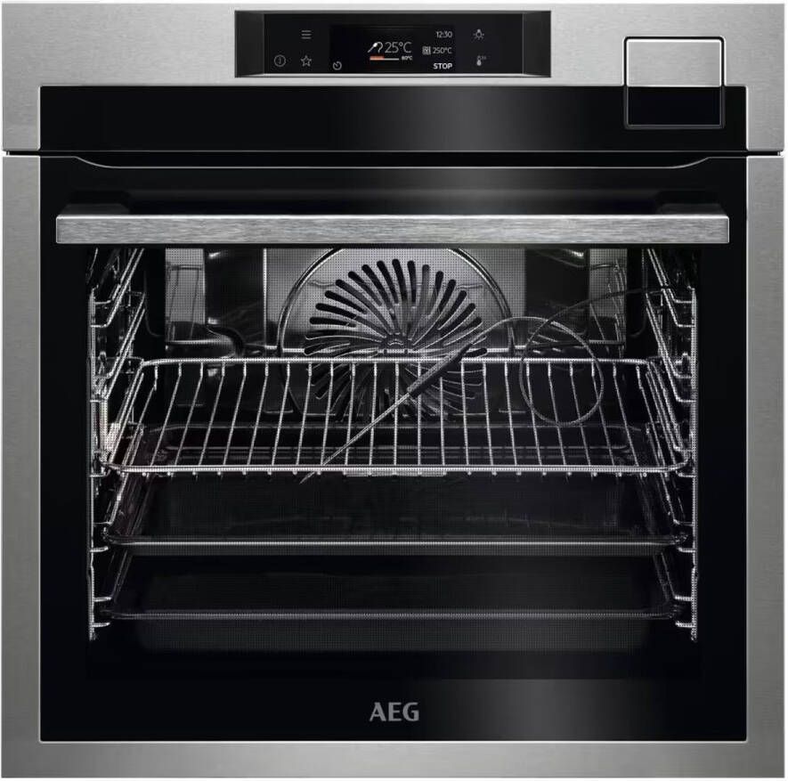 AEG BSE792280M Inbouwoven Stoom functie 53 dB Elektrisch TouchControl bediening Snel opwarm functie Kinderbeveiliging