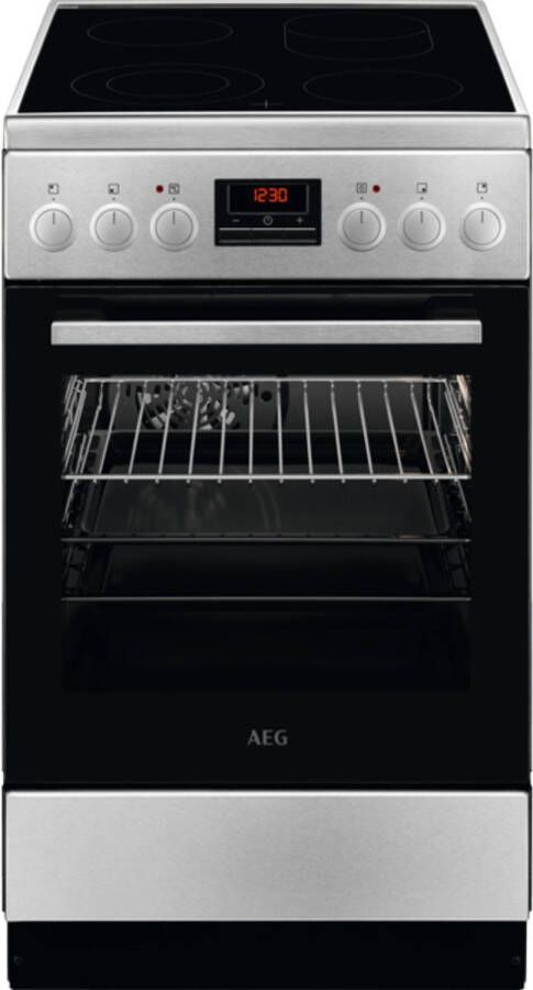 AEG CCB5442CBM Vrijstaande keramische fornuis (57 l 50 cm breed)