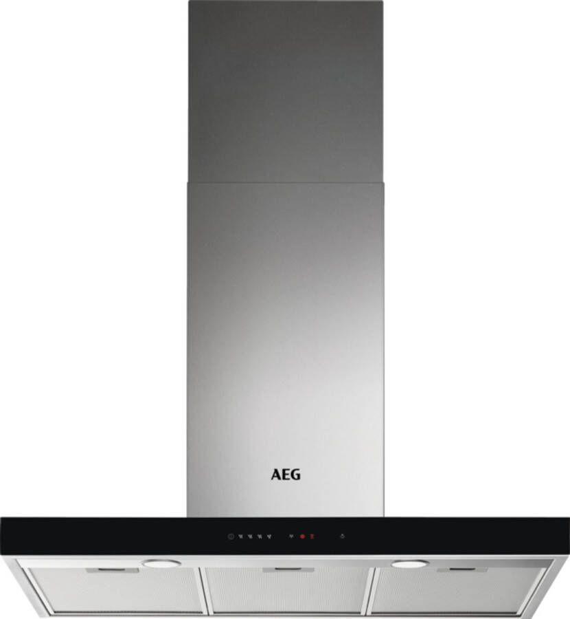 AEG DD5961B schouwafzuigkap 90 cm RVS