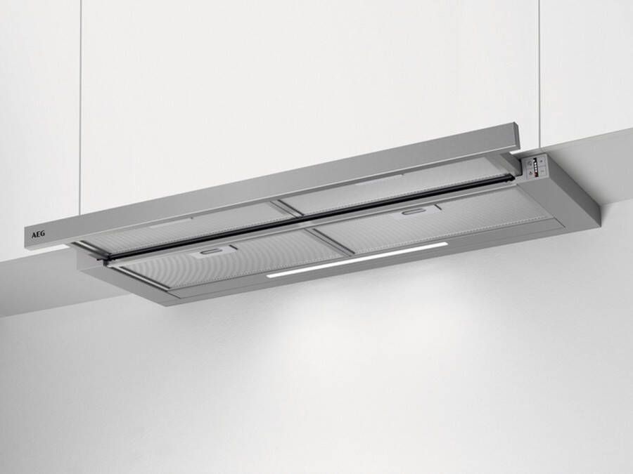 AEG DPE5960M Semi-inbouw (uittrekbaar) Roestvrijstaal 445 m³ uur A - Foto 2