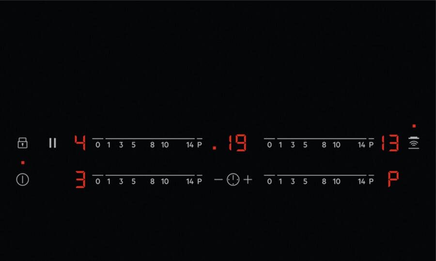 AEG IKB8443AXB Zwart Ingebouwd 76 cm Inductiekookplaat zones Glas 4 zone(s) - Foto 3