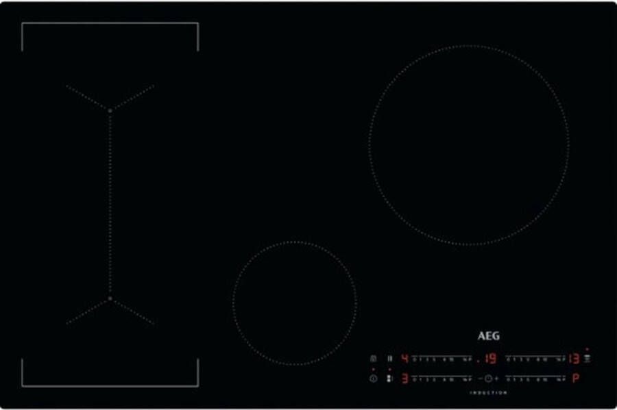 AEG IKB84443IB Inductiekookplaat Zwart 80 cm 4 zone(s) Bridge-functie Hob2Hood - Foto 2