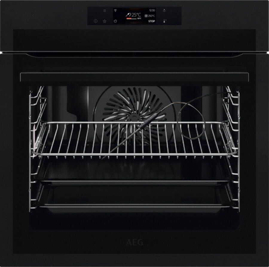 AEG Series 8000 BPE748380T Middelmaat Elektrische oven 71 l 71 l Met ventilator 30 300 °C