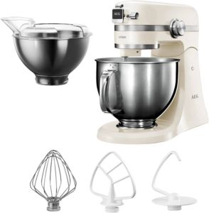 AEG UltraMix KM4100 keukenmachine- Crème