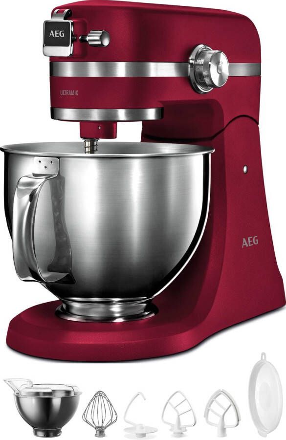 AEG Ultramix KM5520 Keukenmachine Rood - Foto 1