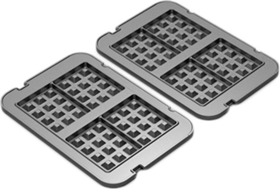 AENO Wafelplaat 290x234 mm Voor Grills EG1 EG5 Zwart