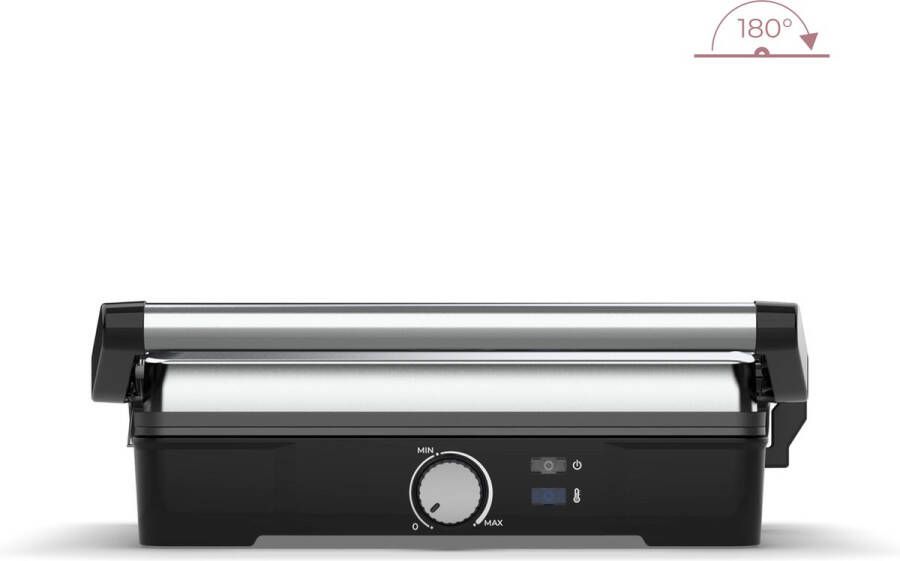 AENO EG2 Contactgrill Tweezijdig plaat Instelbare temperatuur 2000W - Foto 2