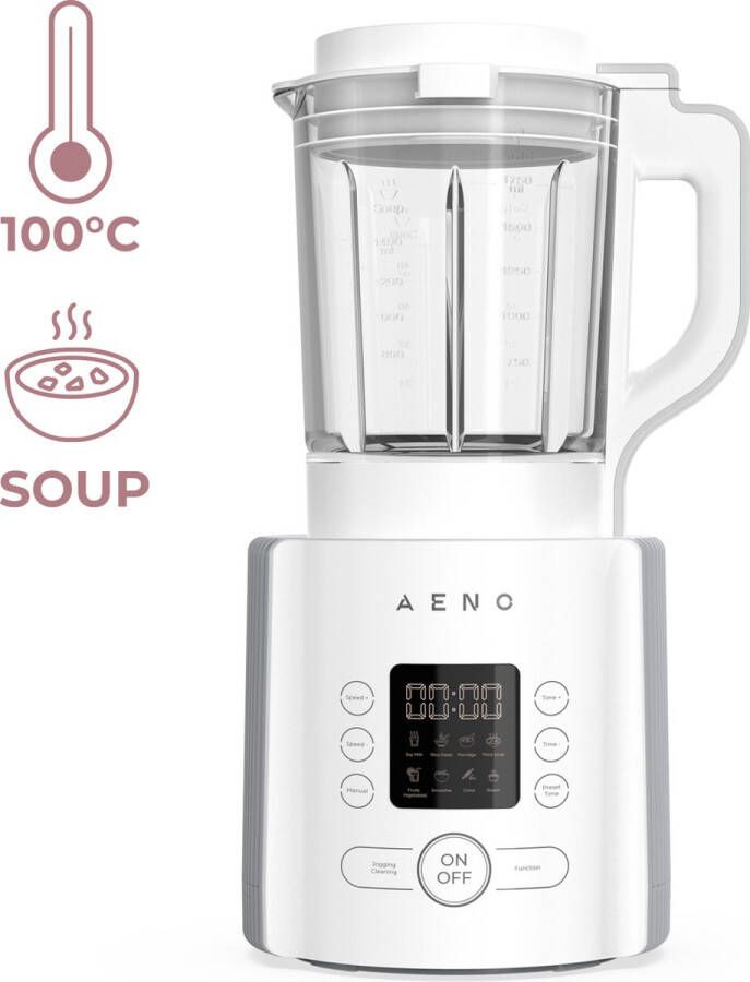 AENO TB1 Blender voor op aanrecht 1 75 l IJs-crusher 1 m 88 W Transparant Wit