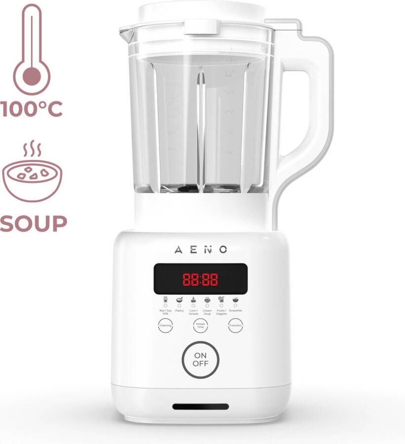 AENO TB2 Blender Soup maker 1.75L Kookfunctie 6 Programma's Wit