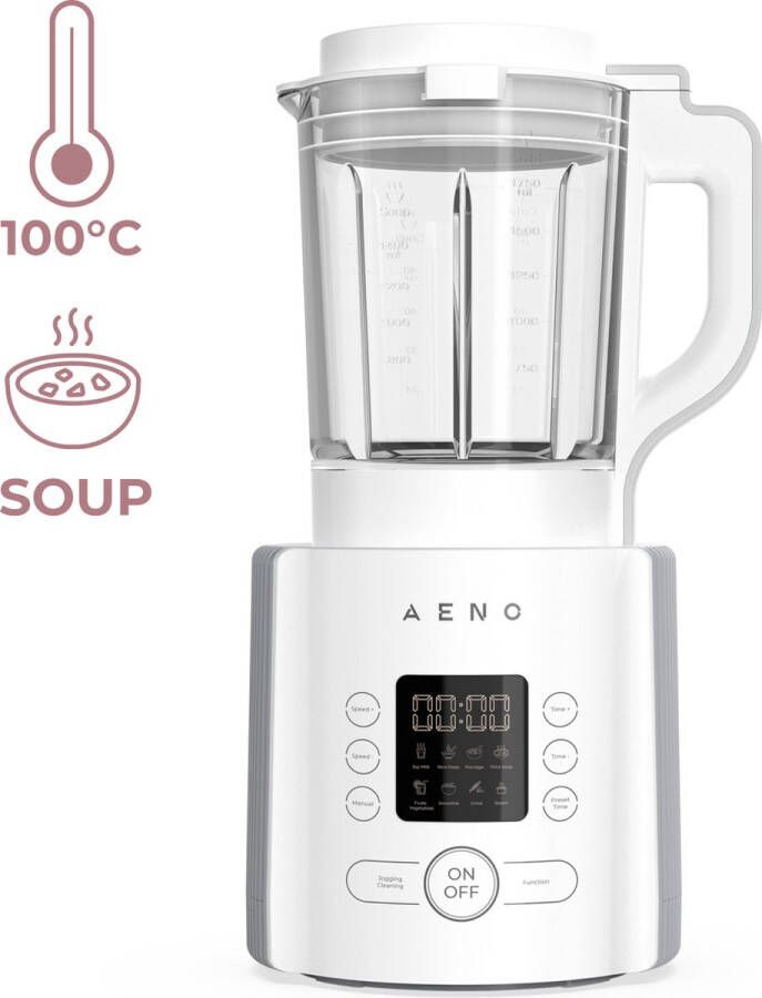 AENO TB3 Blender Soup maker 1.75L Kookfunctie 8 Programma's Wit