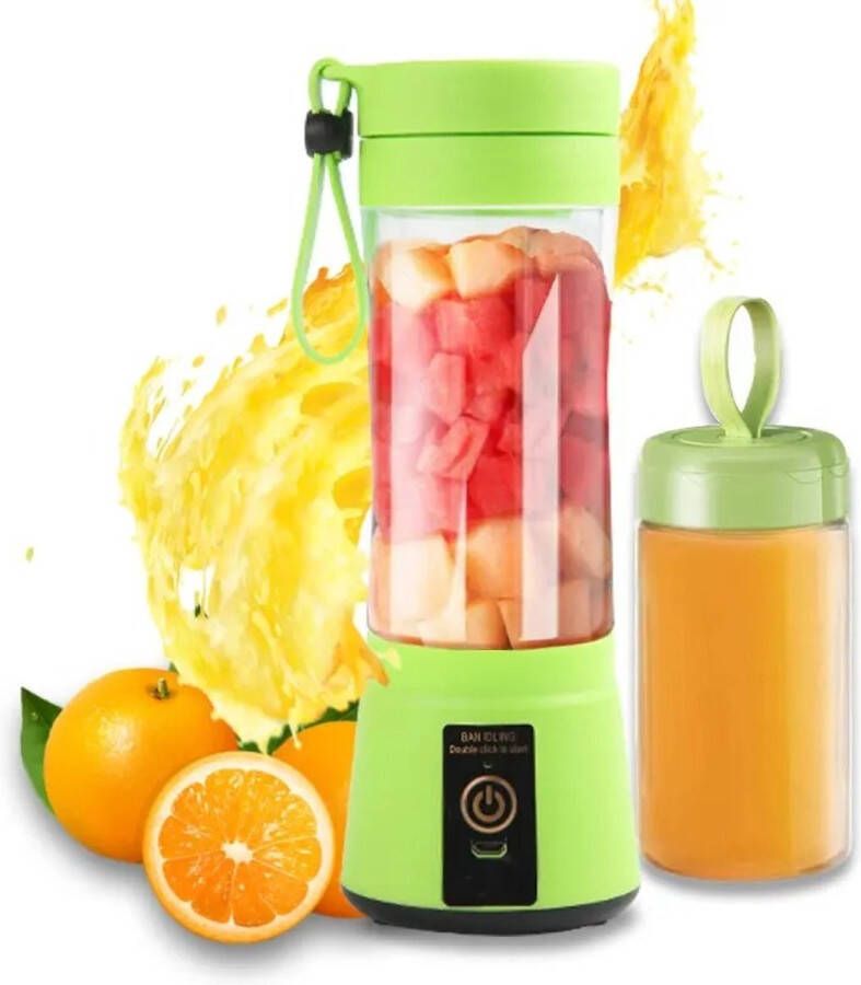 AG-commerce Draagbare Blender To Go Fruit Juice Blenders Persoonlijke Mini Fles Voor Onderweg Draadloze Mini Blender