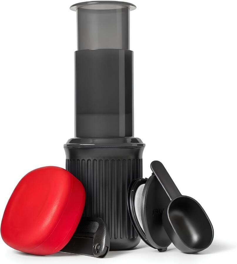 Ahd Draagbare Koffiemachine Blender To Go Draagbare Blender Grijs 6cm x 6cm x 24cm