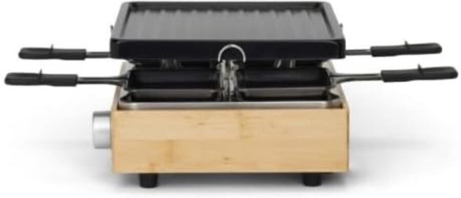Ahd Gourmetstel 4 personen Gourmetstellen Gourmet Zwart -‎ 26cm x 25cm x 15cm