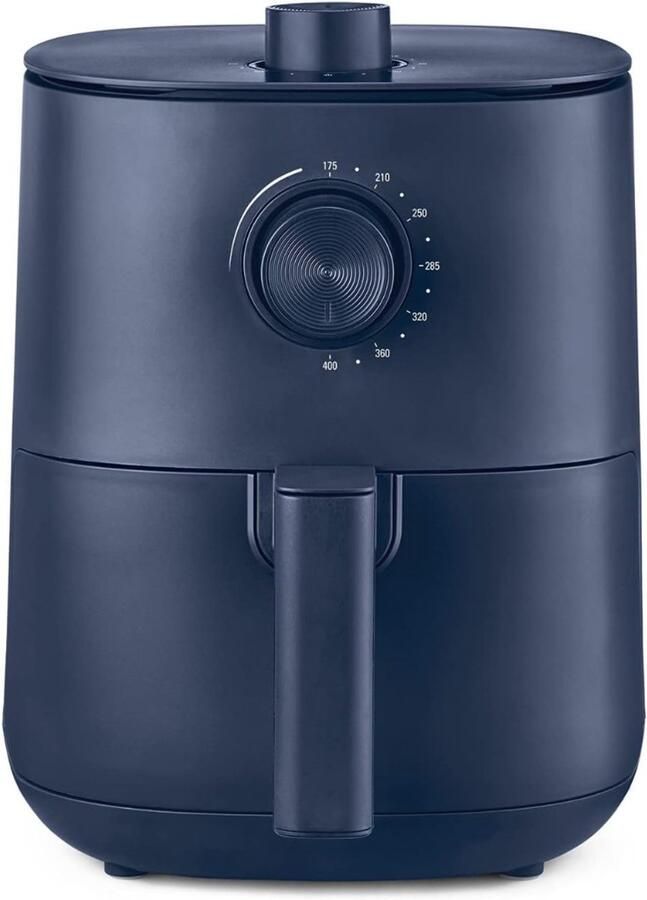 Ahd Mini airfryer Airfryer klein Blauw 23cm x 29cm x 30cm