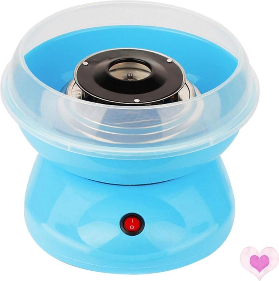 Ahd Suikerspinmachines Suikerspin Suiker Blauw 27cm x 26cm x 18cm