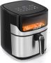 Aigostar 30AX1 Balloon 6 5L Airfryer Heteluchtfriteuse met kijkvenster 1600W 13 Programma's Gezond Koken zonder Olie - Thumbnail 2