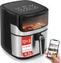 Aigostar 30AX1 Balloon 6 5L Airfryer Heteluchtfriteuse met kijkvenster 1600W 13 Programma's Gezond Koken zonder Olie - Thumbnail 1