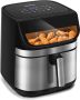 Aigostar 303QI OmniCook XXXL Airfryer 8 8L Dubbele verwarmingselementen 2200W Heteluchtfriteuse met kijkvenster 13 Programma's - Thumbnail 2