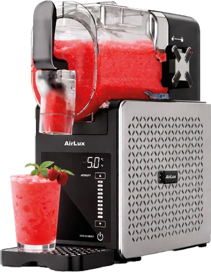 Airlux Slush Puppy Maker – Slush Puppy Maker Zonder IJs Slush Puppy Machine – 7 Programma s – Slushi Granita Frappé Milkshakes & Meer – Zelfreiniging - Foto 2