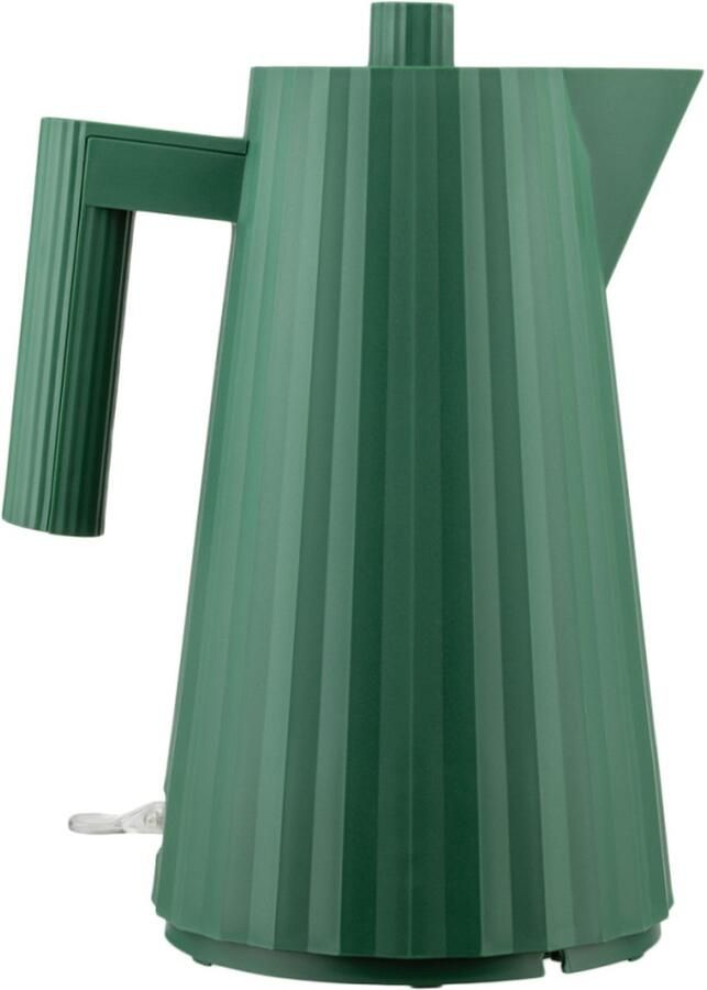 Alessi Waterkoker Plissé droogkookbeveiliging groen Michele de Lucchi 1.7 liter MDL06 GR