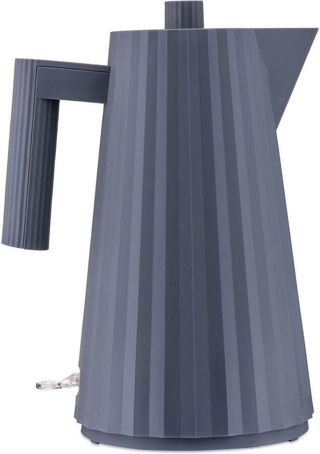 Alessi Waterkoker Plissé droogkookbeveiliging Grijs Michele de Lucchi 1 liter MDL06 1 G - Foto 2