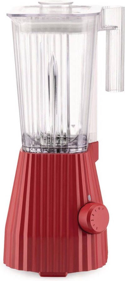 Alessi Blender Plissé 5 snelheden + turbostand rood Michele de Lucchi 1.5 liter MDL09 R