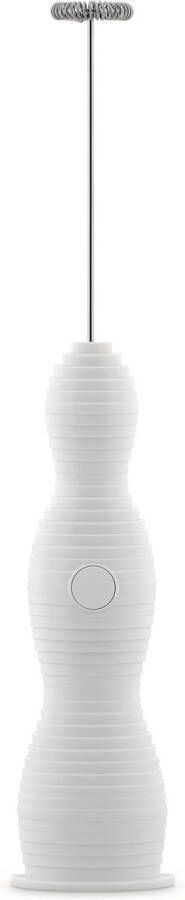 Alessi Melkopschuimer oplaadbaar Pulcina MDL11 W Wit door Michele De Lucchi