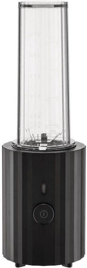 Alessi Plissé Personal Blender Zwart