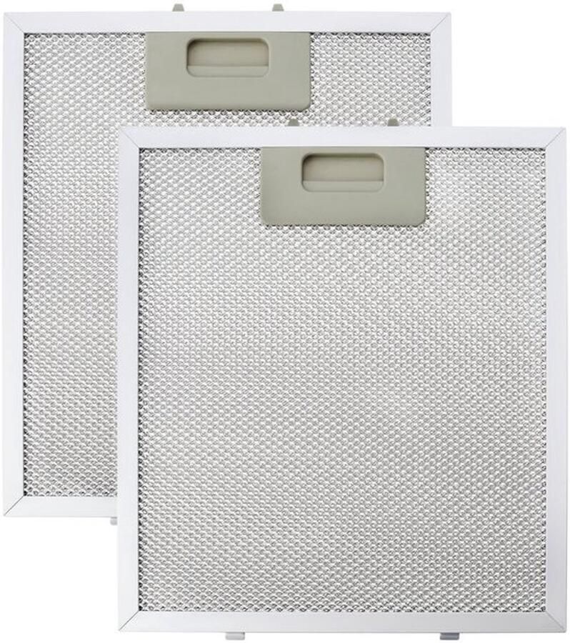 Allecto Aluminium Mesh Kookkap Filter Vervanging voor Afzuigkap Zilver