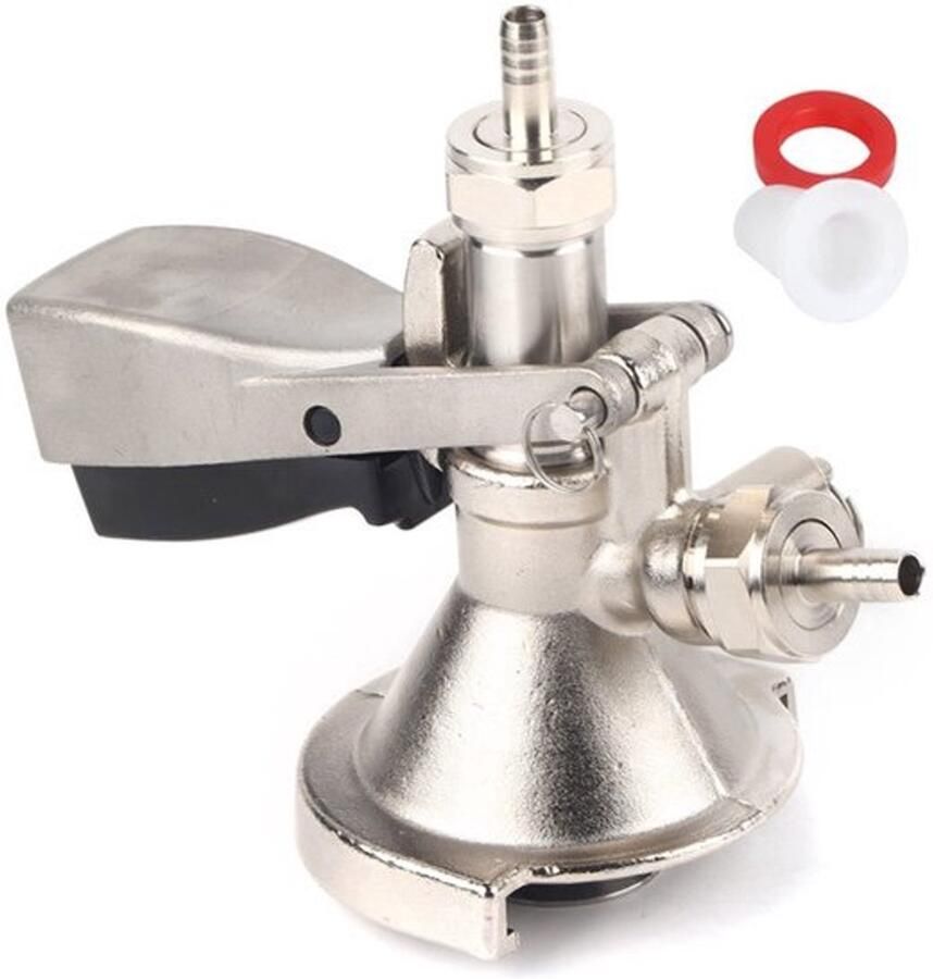 Allecto Duurzame Keg Stainless Steel A-Type Beer Keg Coupler