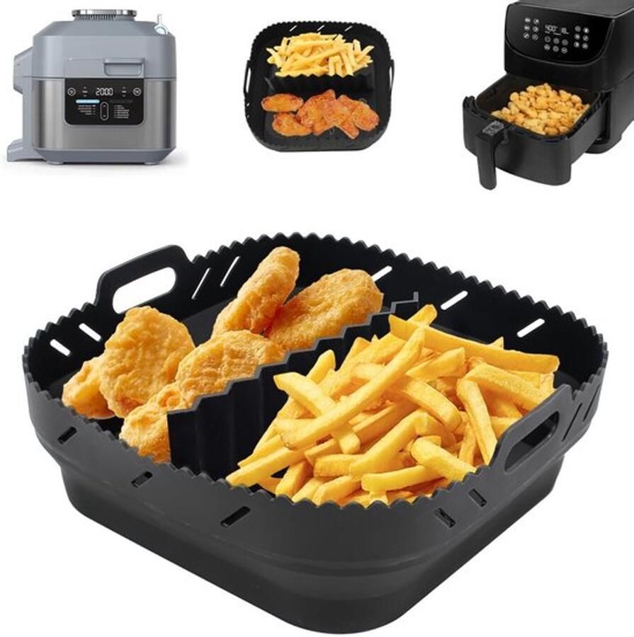 Allecto Silicone bakvorm voor Air Fryer Compatible met Ninja