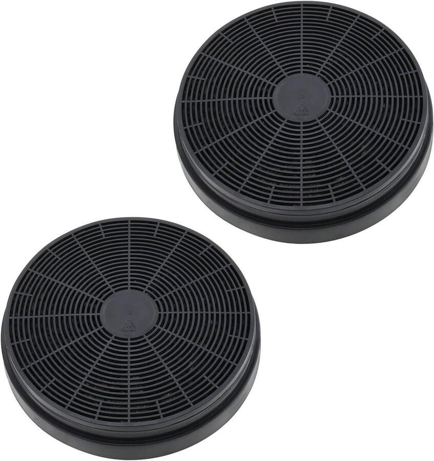Allecto Plus Carbon Charcoal Vent Filters Vervangingsonderdeel 2 Stuks Geschikt voor Klarstein Afzuigkappen HJA2241 HJA2300 HJA2339 HJA2906 HJA2911