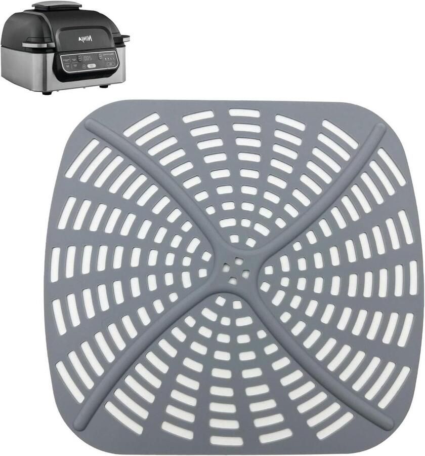 Allecto premium Herbruikbare airfryer voering voor gezonde grill en airfryer 21cm x 22cm BPA-vrij