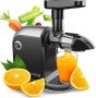 ALLGoods. Sapcentrifuges Groenten en Fruit – Slowjuicer Universeel Gebruik – Juicer Vaatwasser Bestendig – Zwart – Inclusief Reinigingsborstel & EBook - Thumbnail 2