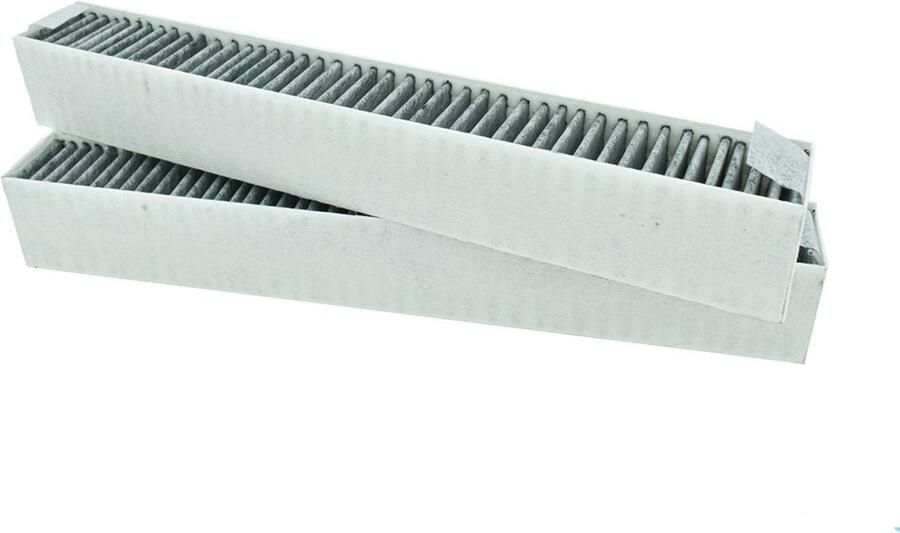 AllSpares Koolstoffilter (2 St.) voor Afzuigkappen geschikt voor DKF30-P 11662790 (353x43x50mm)