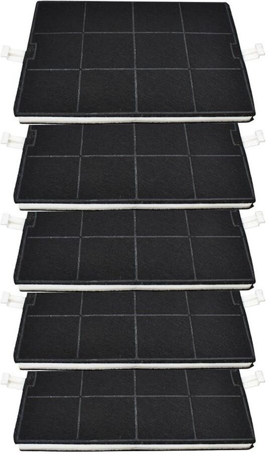 AllSpares Koolstoffilter voor afzuigkappen geschikt voor Bosch 00351210 351210 DHZ5160 Siemens LZ51600 en Neff Z5114X0 (293x200x23mm)