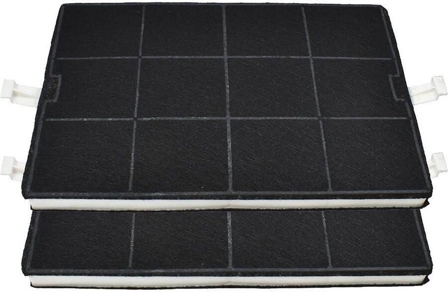 AllSpares Koolstoffilter voor afzuigkappen geschikt voor Bosch 00351210 351210 DHZ5160 Siemens LZ51600 en Neff Z5114X0 (293x200x23mm)