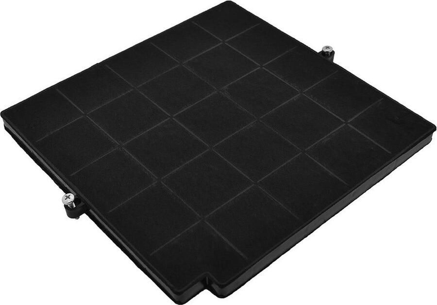 AllSpares Koolstoffilter voor afzuigkappen geschikt voor o.a. Airforce AFFCAF16CS F16 Bosch Siemens Neff 17000822 HEZ381700 Whirlpool AMC981 (256x261x16mm)