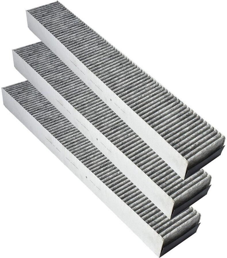 AllSpares Koolstoffilter voor afzuigkappen geschikt voor o.a. Bosch HEZ381700 Siemens HZ381700 Neff Z8500X0 en Constructa CA282110 (600x95x55mm)