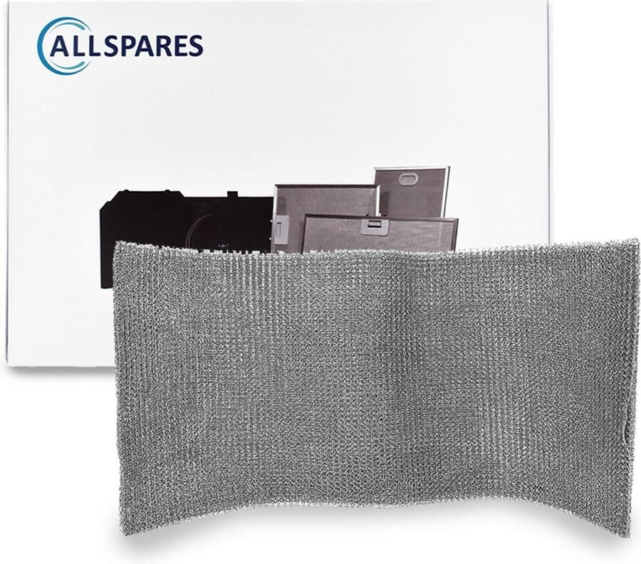AllSpares Metaalfilter voor afzuigkappen geschikt voor Bosch 00460118 460118 DHZ7203 Siemens LZ72030 en Neff Z5352X0 (645x295x8mm)